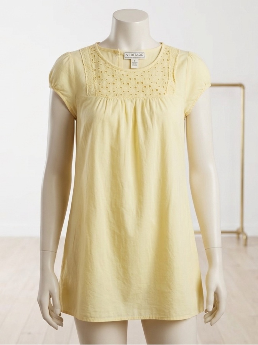 Heritage Light Yellow Pencil Skirt